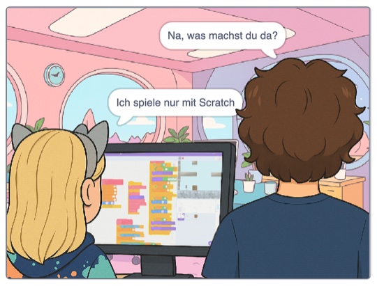 Comic Schulfächer Lernen – Bild 1